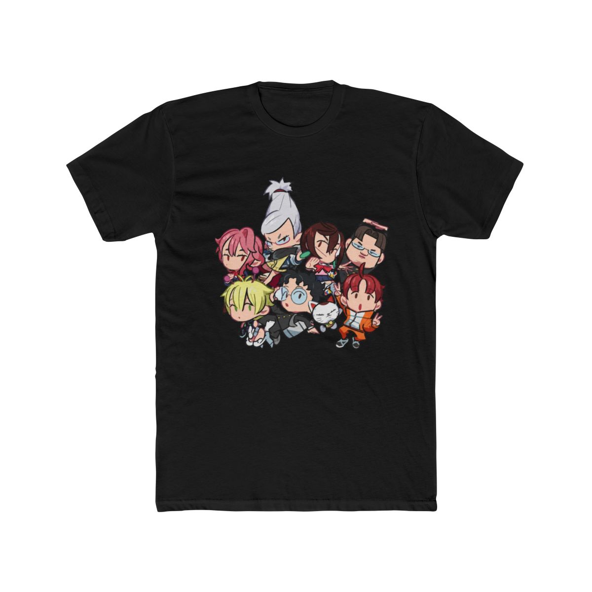 Chibi Dandadan Dynamic Group T Shirt - alternate angle 3, merchandise