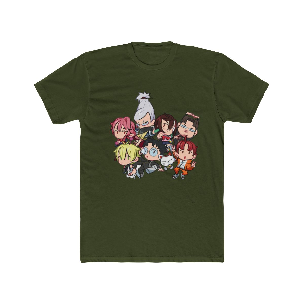 Chibi Dandadan Dynamic Group T Shirt - alternate angle 5, merchandise