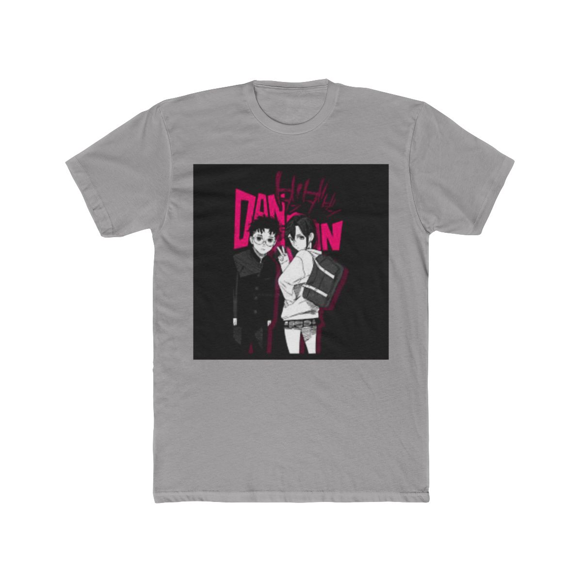 Premium Black & Pink Dandadan T Shirt