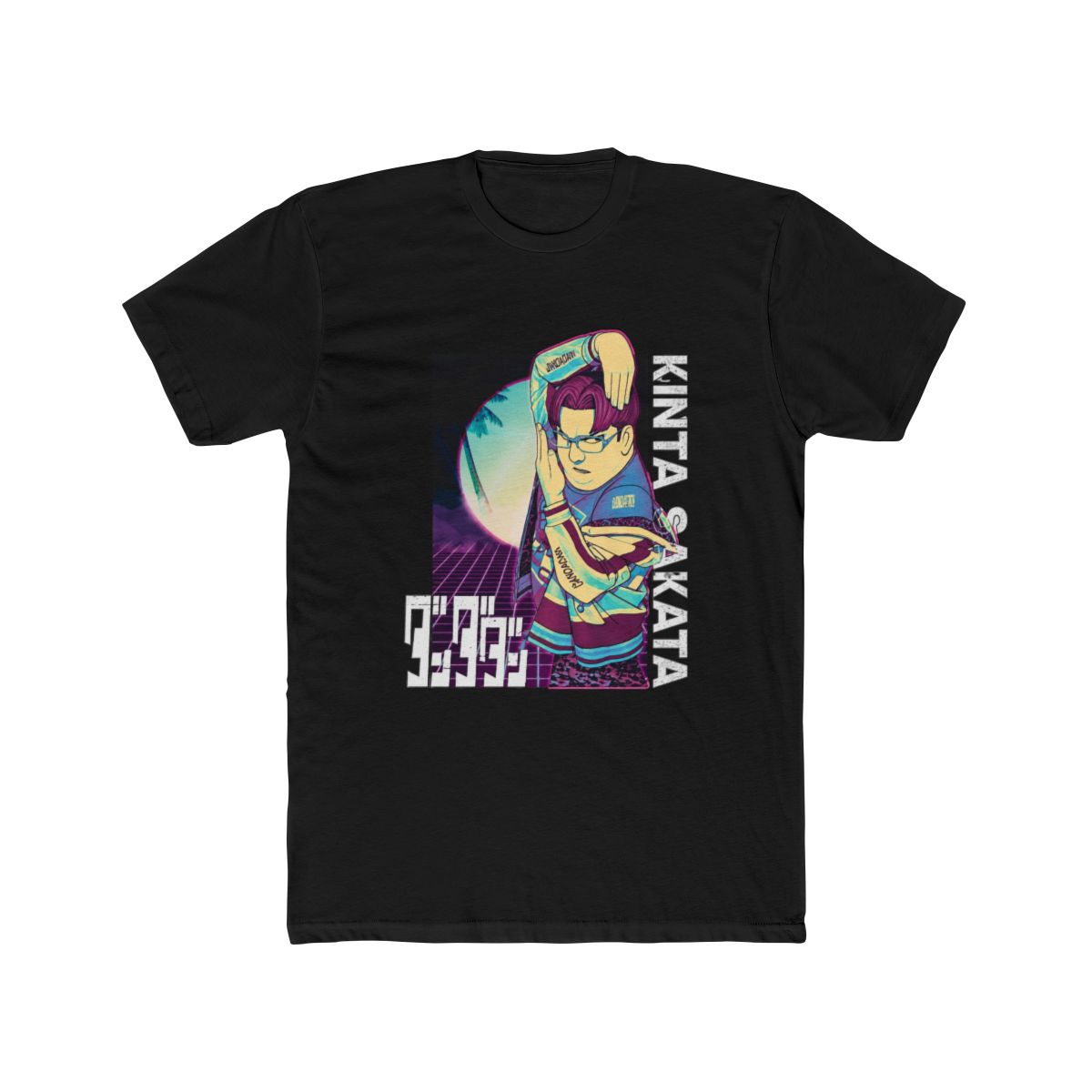 Kinta Sakata (Dandadan) Retrowave T Shirt - alternate angle 2, merchandise