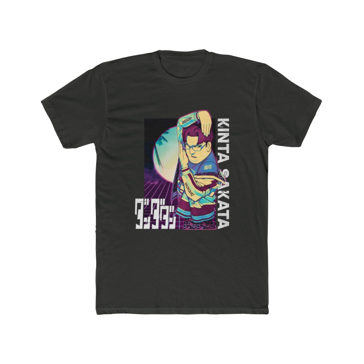 Kinta Sakata (Dandadan) Retrowave T Shirt - alternate angle 4, merchandise