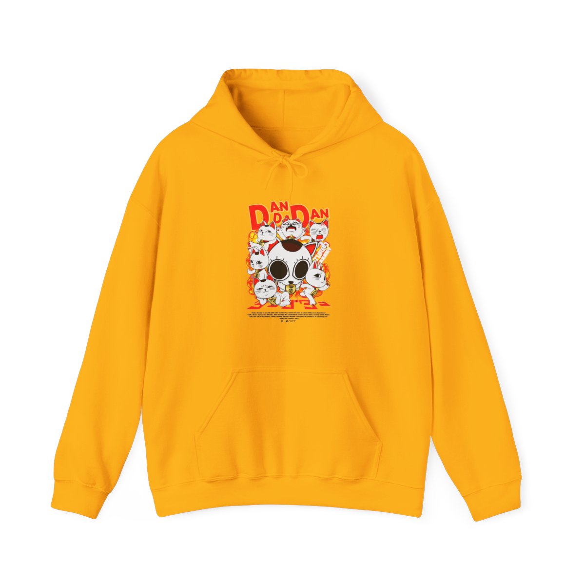 Turbo Granny Hoodie Dandadan Lucky Cat Spirit Anime - alternate angle 3, merchandise