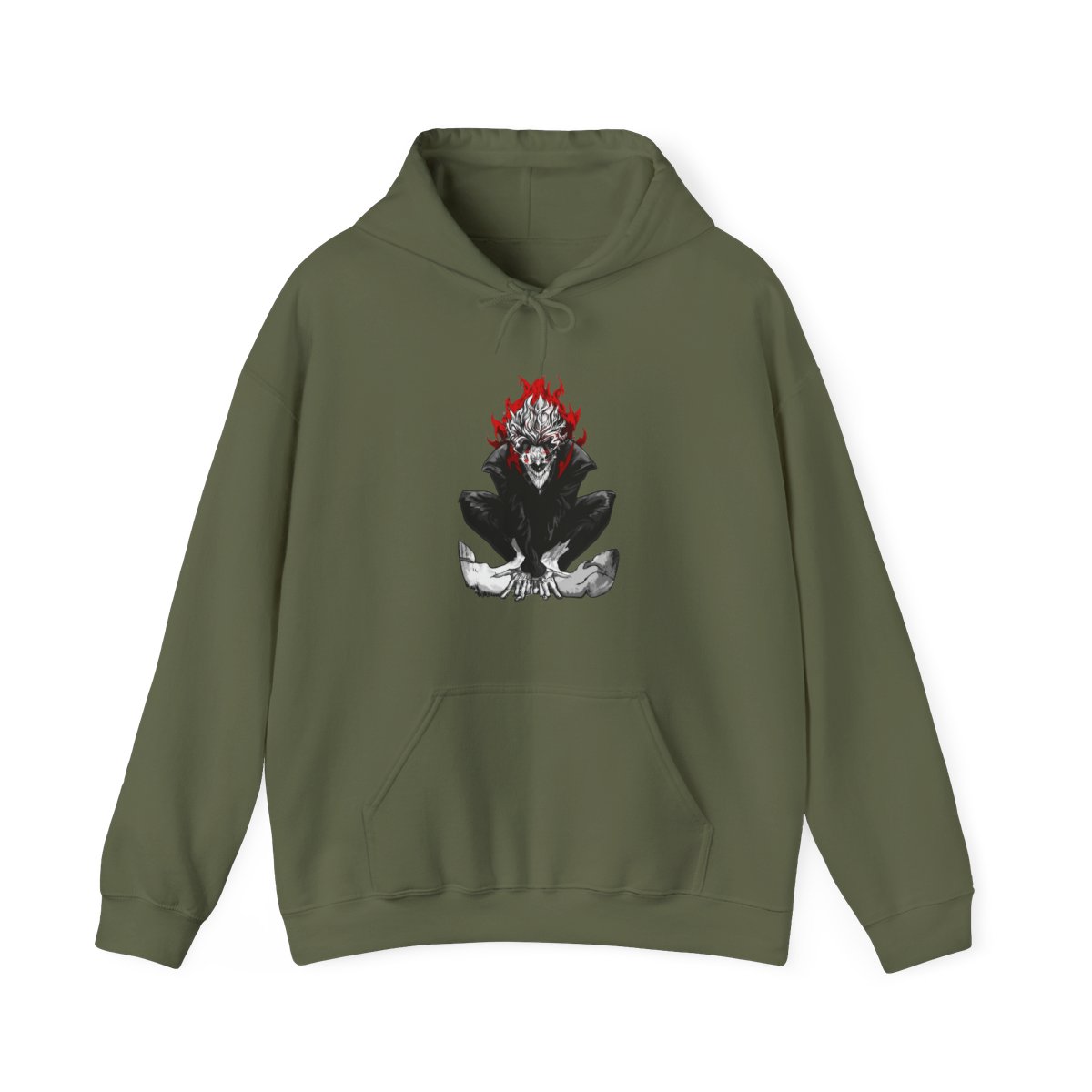 Turbo Granny Hoodie Dandadan Evil Spirit Form - alternate angle 5, merchandise