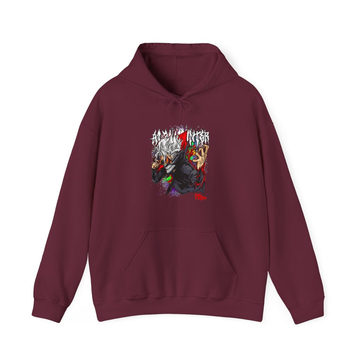 Evil Spirit Hoodie Dandadan Horror Monster Scene - alternate angle 4, merchandise