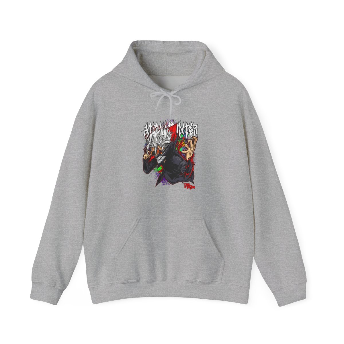 Evil Spirit Hoodie Dandadan Horror Monster Scene - alternate angle 2, merchandise