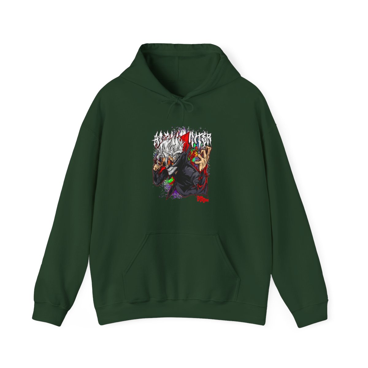 Evil Spirit Hoodie Dandadan Horror Monster Scene