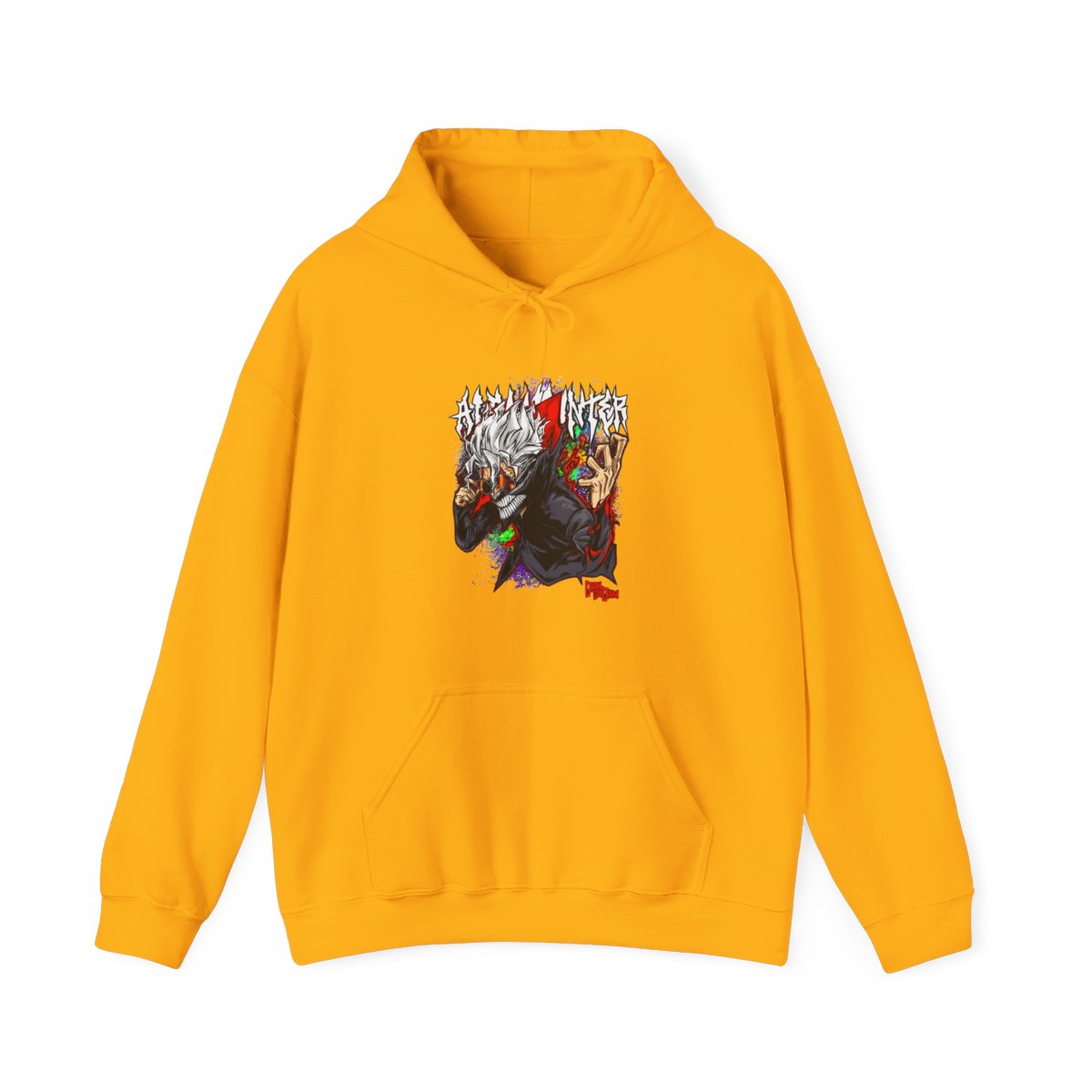 Evil Spirit Hoodie Dandadan Horror Monster Scene - alternate angle 3, merchandise