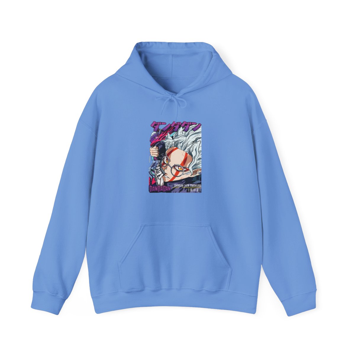 Ken Takakura Hoodie Dandadan Dynamic Fight Scene - Official Hoodies merchandise