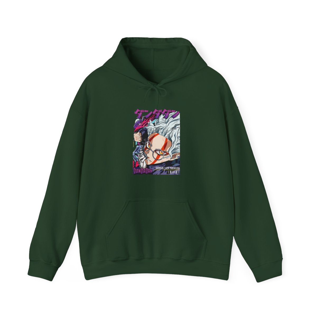 Ken Takakura Hoodie Dandadan Dynamic Fight Scene - alternate angle 5, merchandise