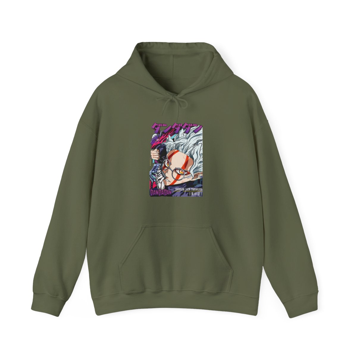 Ken Takakura Hoodie Dandadan Dynamic Fight Scene