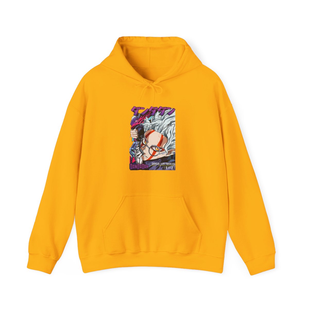 Ken Takakura Hoodie Dandadan Dynamic Fight Scene - alternate angle 3, merchandise