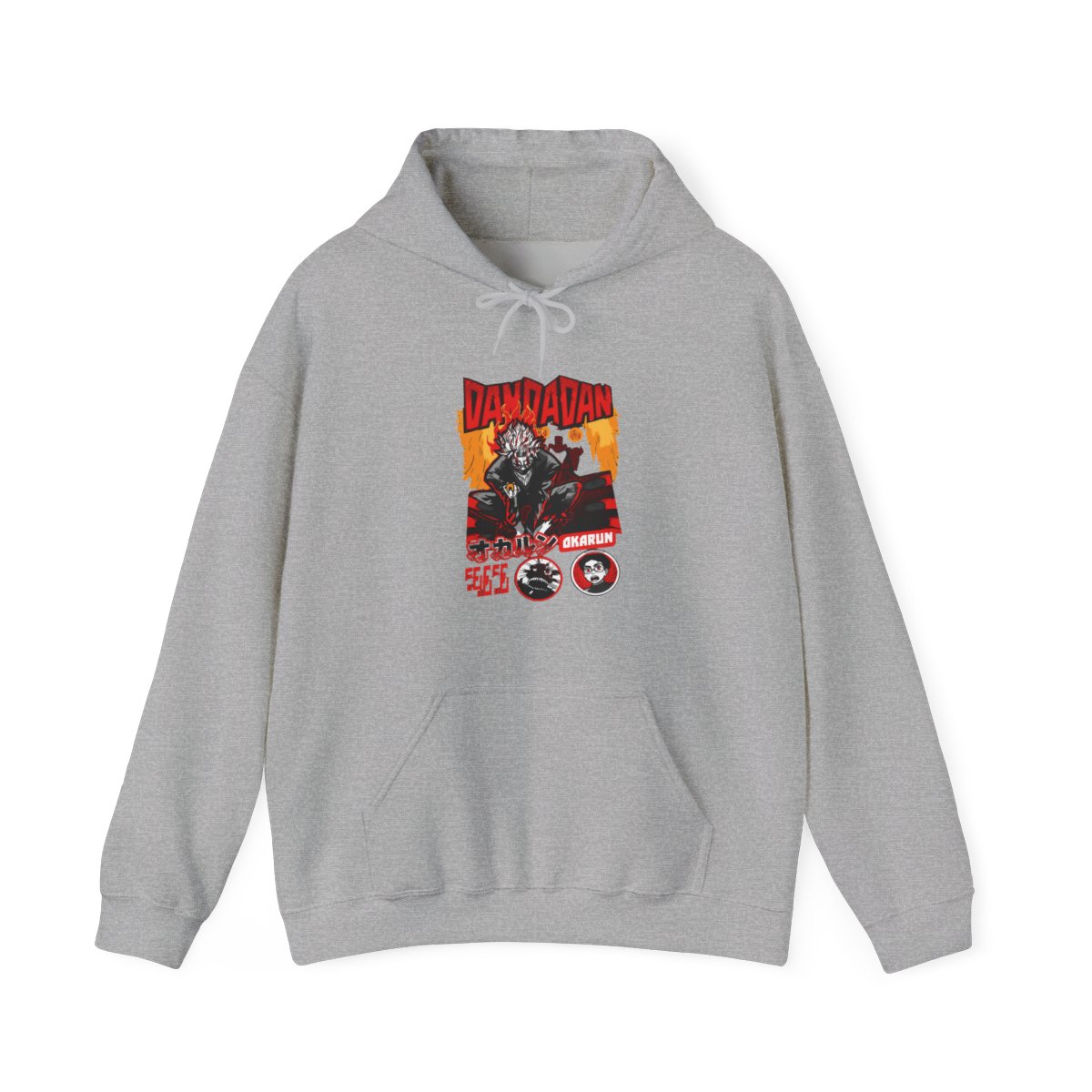 Okarun Hoodie Dandadan Possessed Spirit Alien Fight