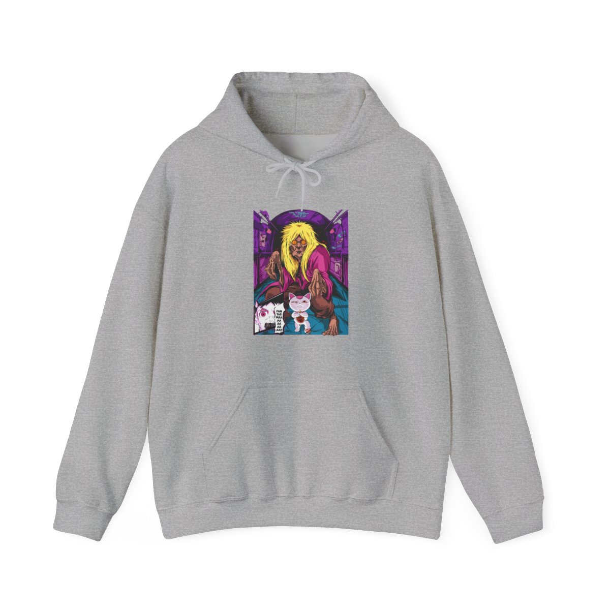 Turbo Granny Hoodie Dandadan Cursed Spirit Anime - alternate angle 5, merchandise