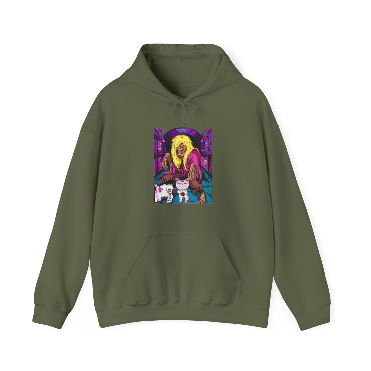 Turbo Granny Hoodie Dandadan Cursed Spirit Anime - alternate angle 2, merchandise