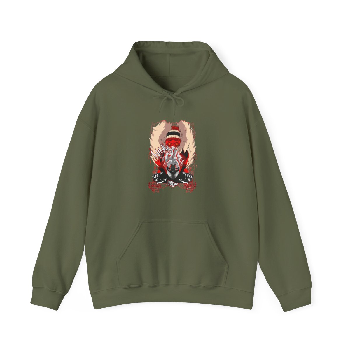 Turbo Granny Dandadan Hoodie Retro Yokai Anime Horror - alternate angle 2, merchandise