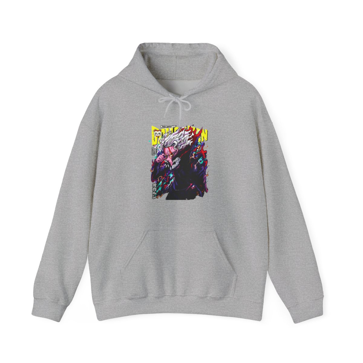 Turbo Granny Hoodie Dandadan Monster Spirit Fighter - alternate angle 2, merchandise
