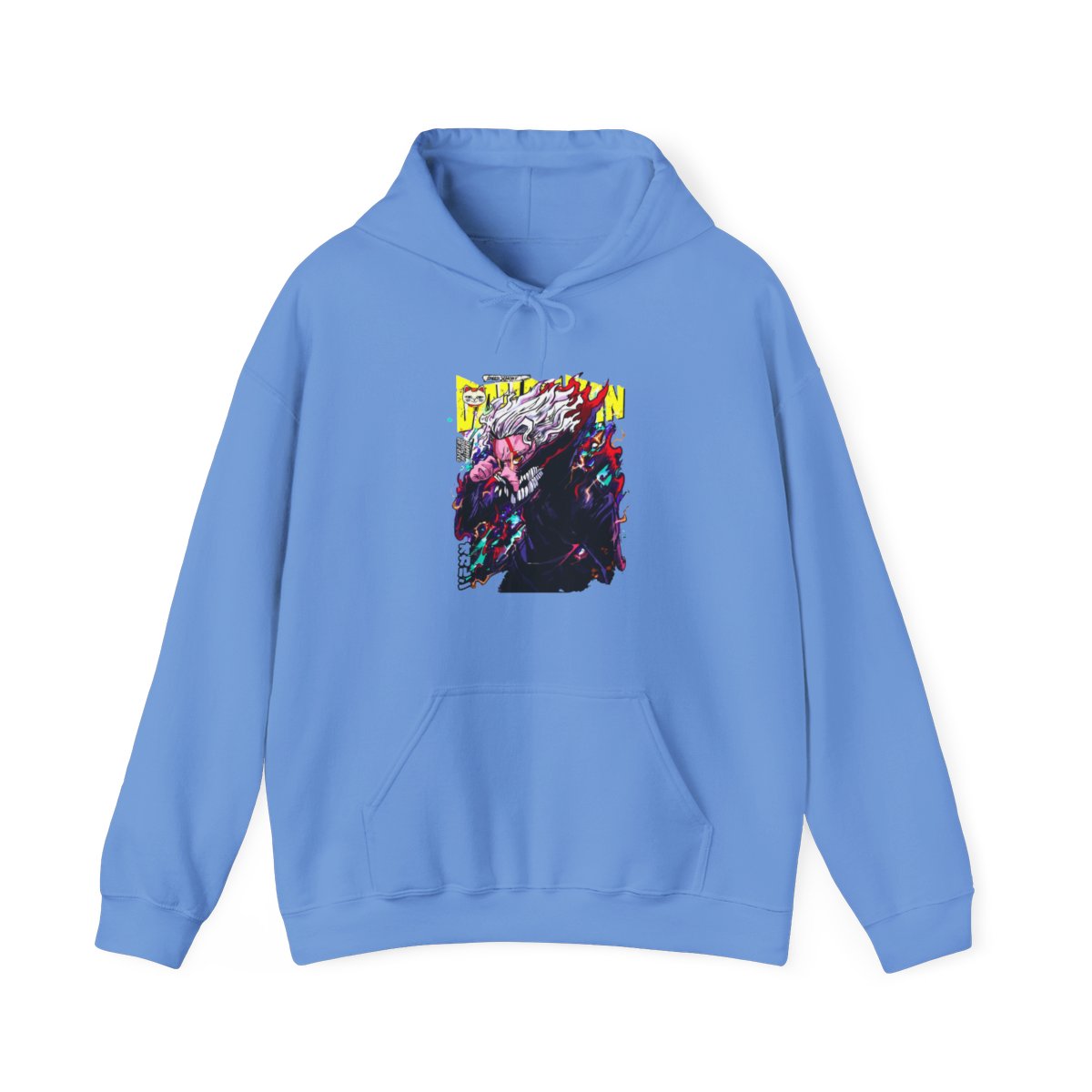 Turbo Granny Hoodie Dandadan Monster Spirit Fighter - alternate angle 3, merchandise
