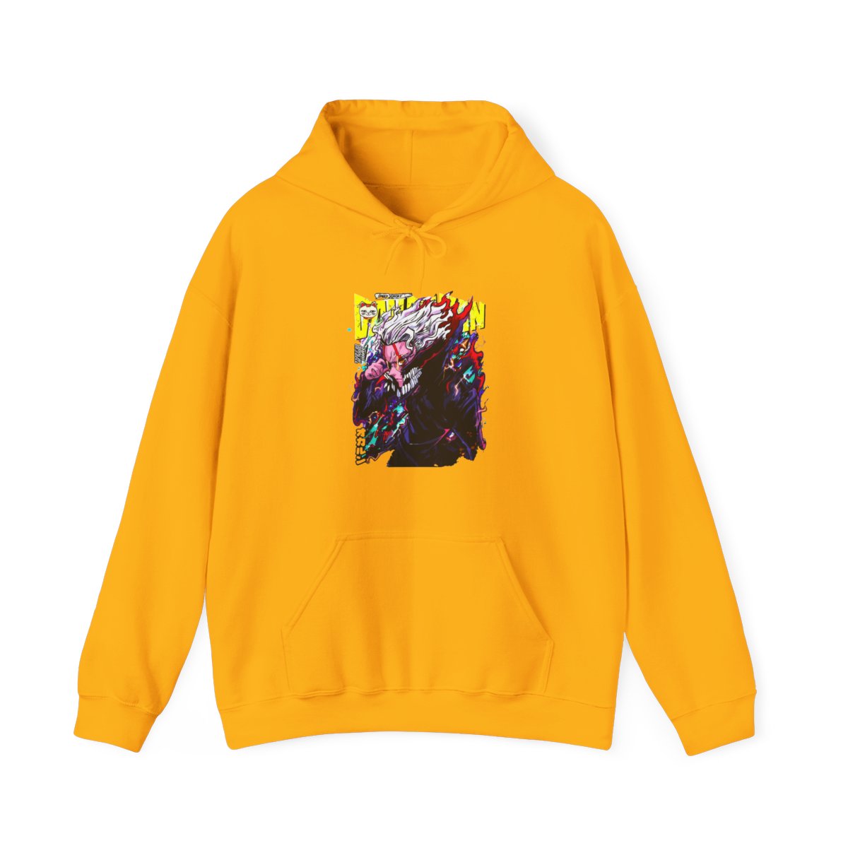 Turbo Granny Hoodie Dandadan Monster Spirit Fighter - alternate angle 4, merchandise