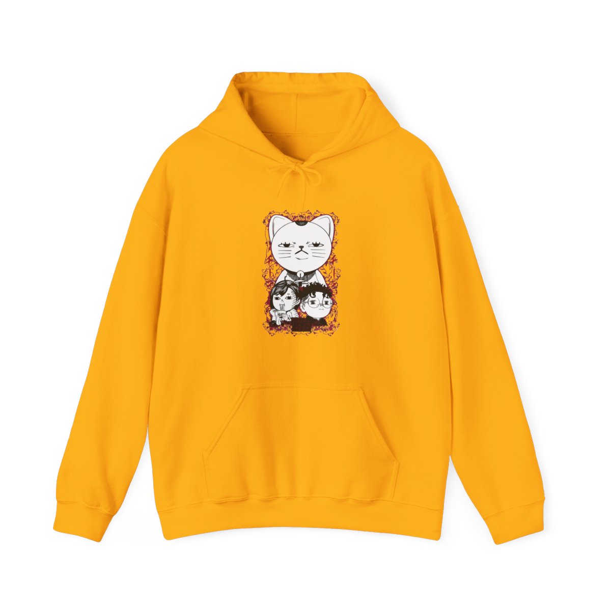 Dandadan Turbo Granny Hoodie Lucky Cat Anime Jumper - alternate angle 4, merchandise