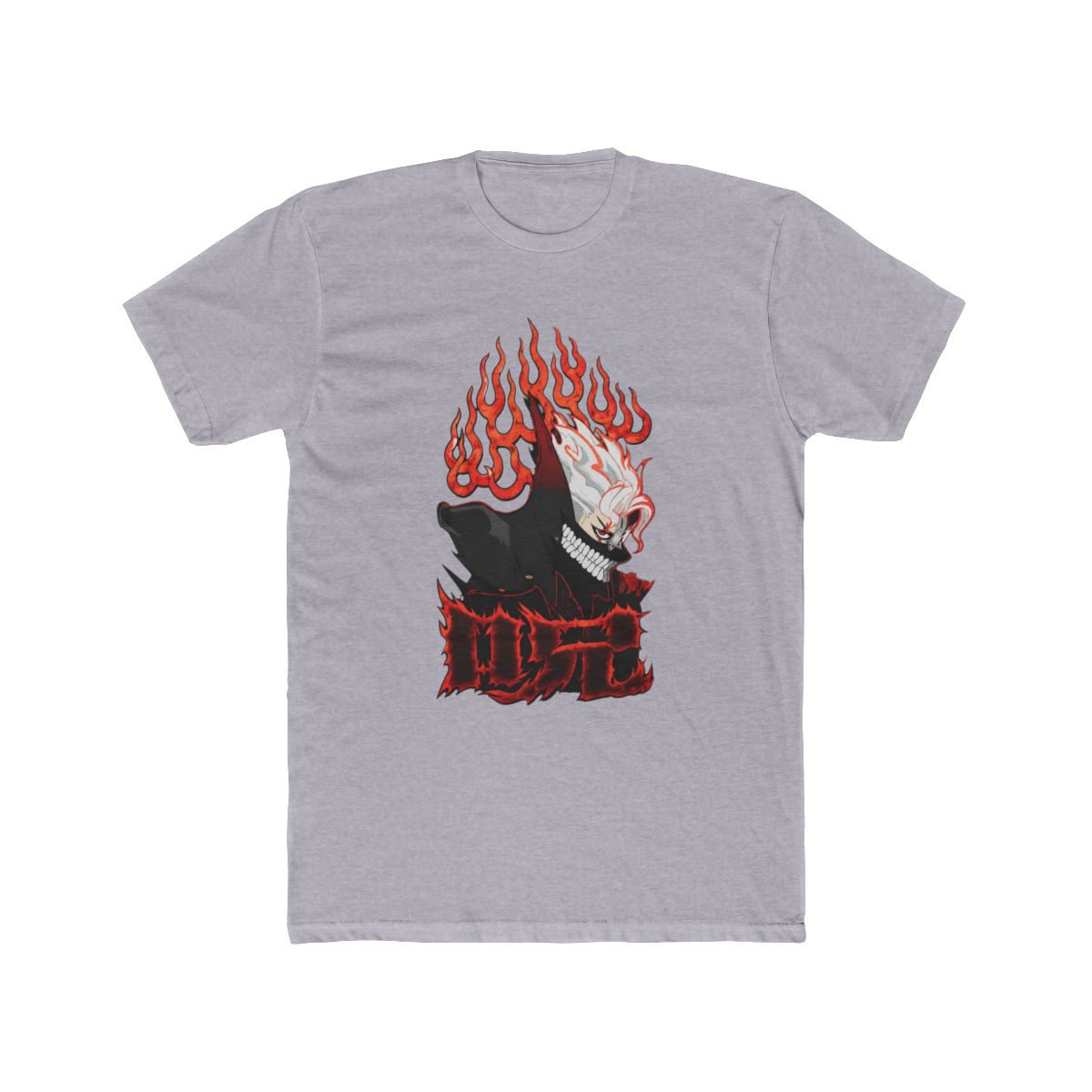 Dandadan Okarun Flame Dark Wash T Shirt - alternate angle 4, merchandise