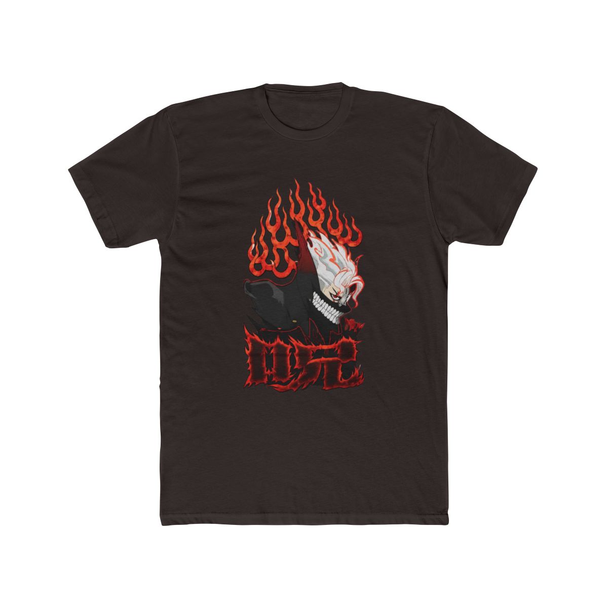Dandadan Okarun Flame Dark Wash T Shirt - alternate angle 3, merchandise
